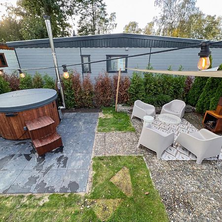 Bosrijk Chalet - Hottub - Veluwe Putten Exteriér fotografie